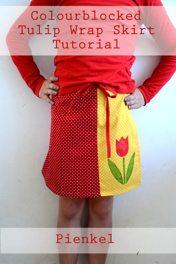 Colourblocked Tulip Wrap Skirt Tutorial