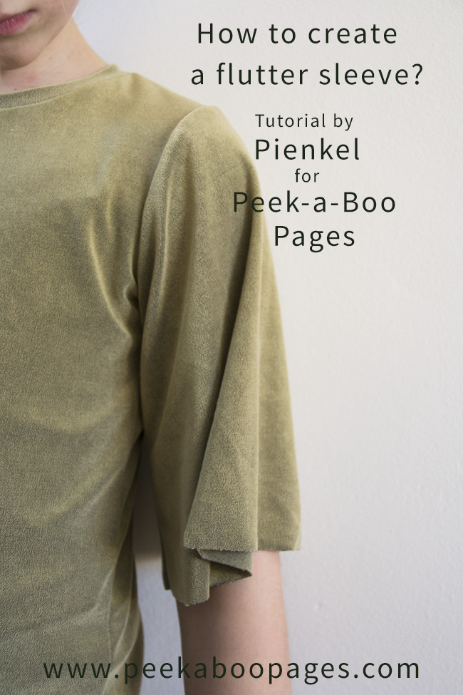 Flutter Sleeve Tutorial by Pienkel for Peek-a-Boo Pages