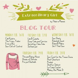 Extraordinary Girl Blog Tour Schedule