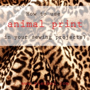 How to use animal print in your sewing projects