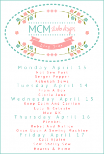 MCM Studio Designs Blog Tour Schedule
