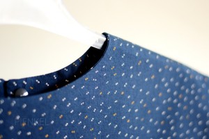 Izzy Top in Atelier Brunette fabric - Free Pattern Friday - Pienkel