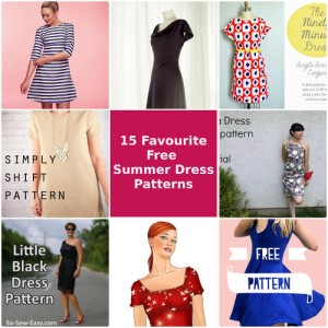 15 Best Free Summer Dress Patterns