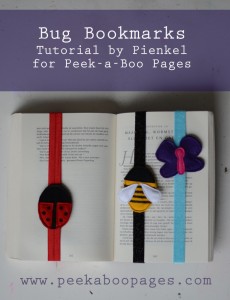 Bug Bookmarks Pienkel