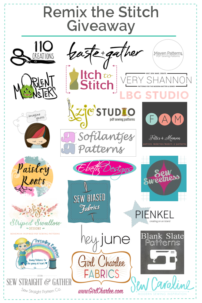 Remix the Stitch giveaway graphic