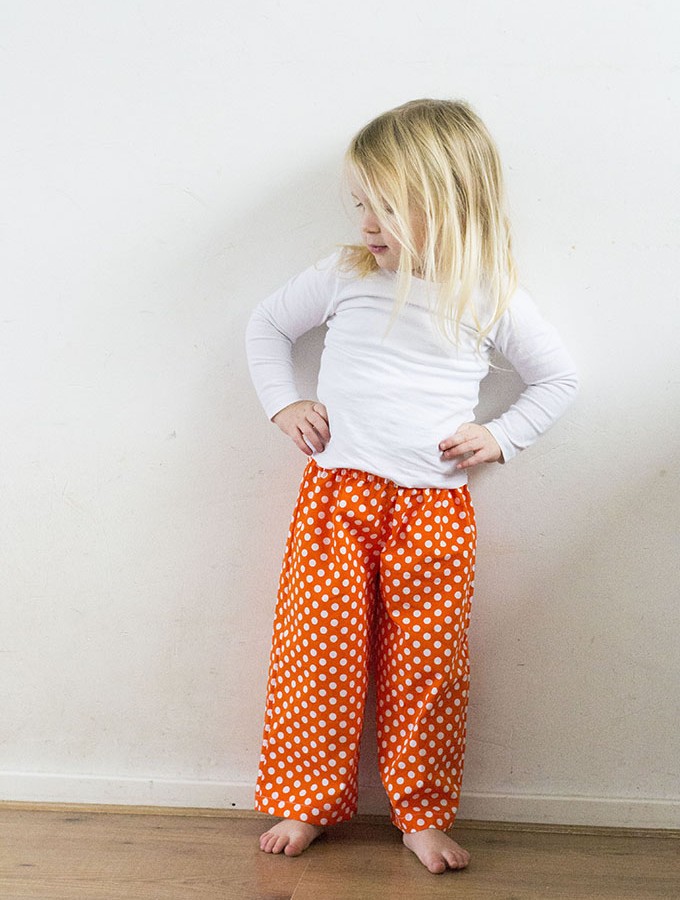 Pajama Party Pants - Pattern by Peek-a-Boo, sewn by Pienkel
