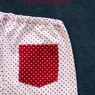 How to add patch pockets? Tutorial by Pienkel for Peek-a-Boo Pages