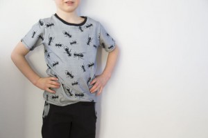 Ants Outfit - Rowan Tee and Domi Sweatpants - Sewn by Pienkel
