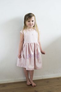 Party Animal - Lotte Martens Blog Tour- Caroline Party Dress sewn by Pienkel